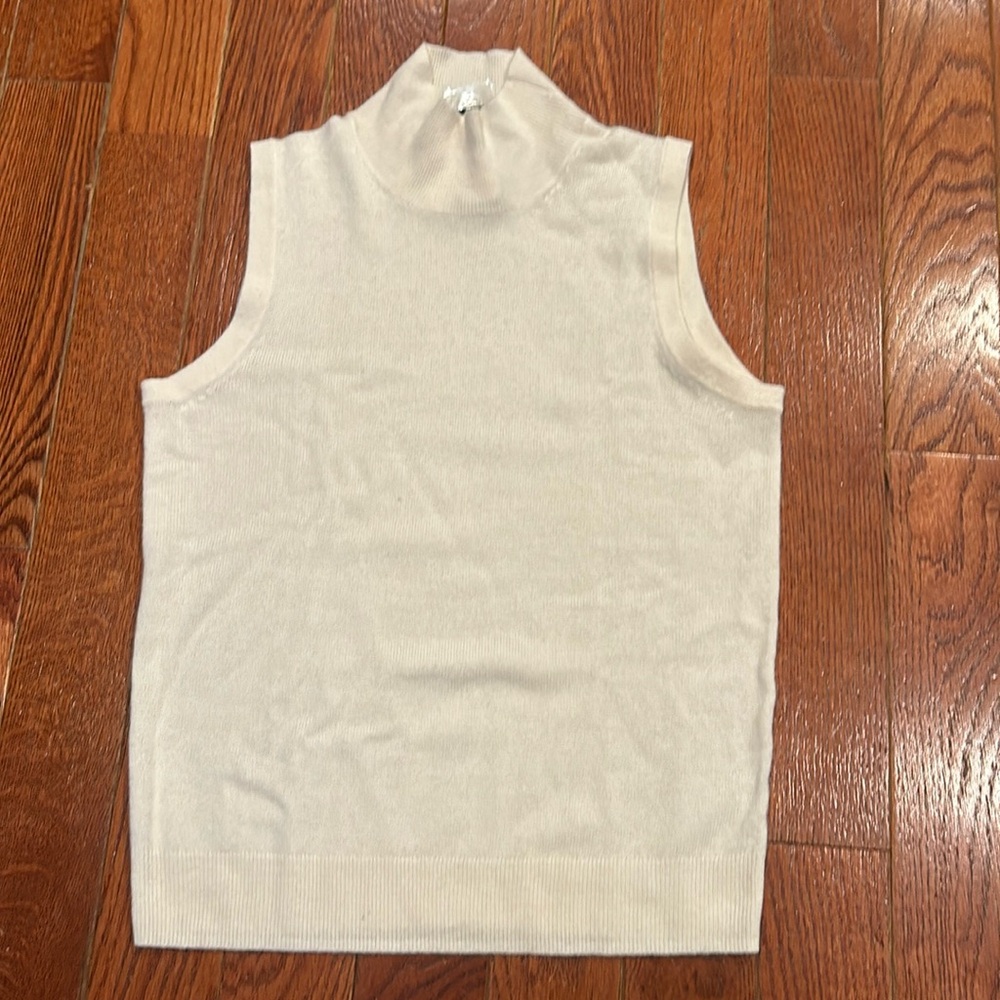 Cashmere Sleeveless Sweater